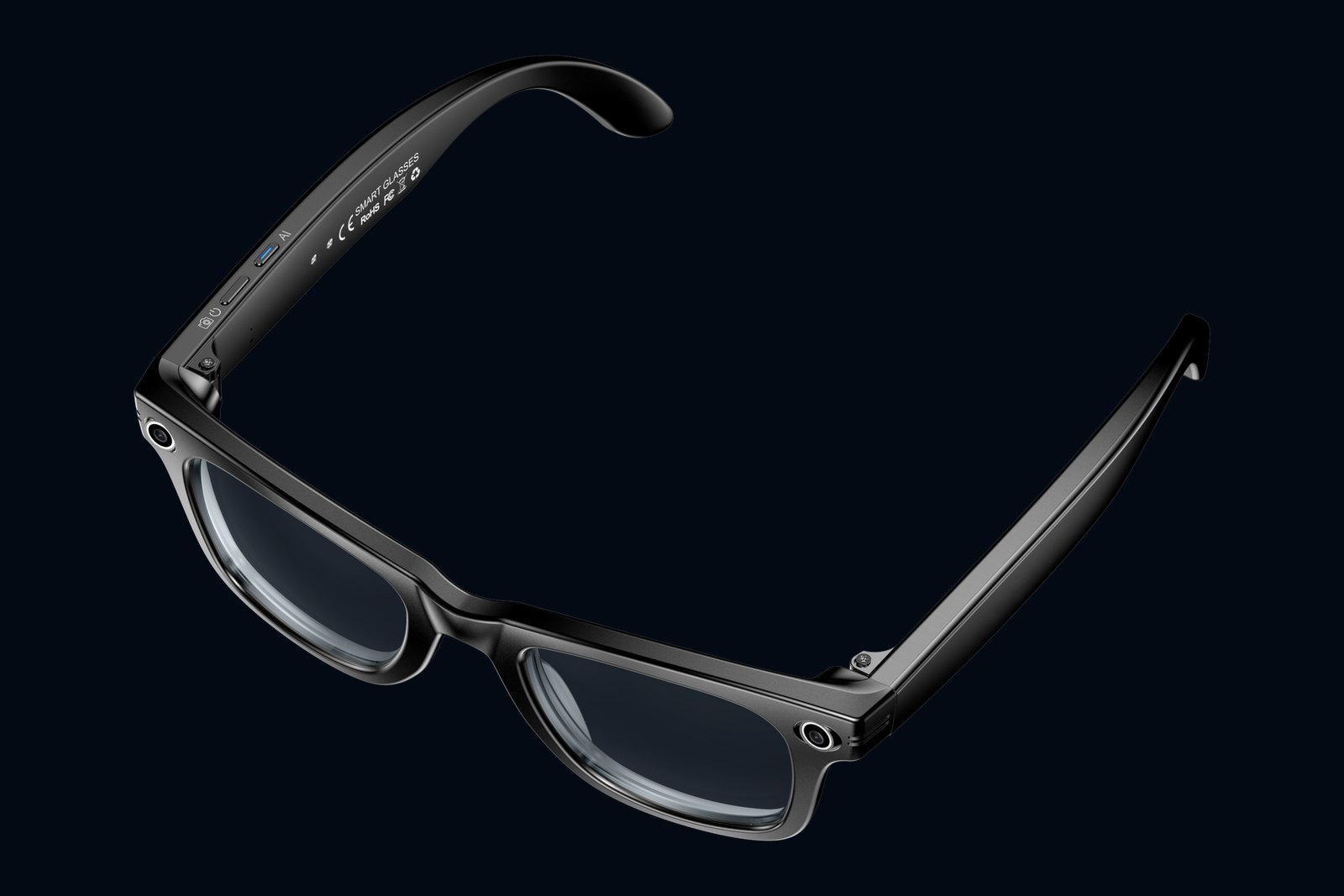 Farry-GS4 Max with the clear anti-blue-light lenses fitted